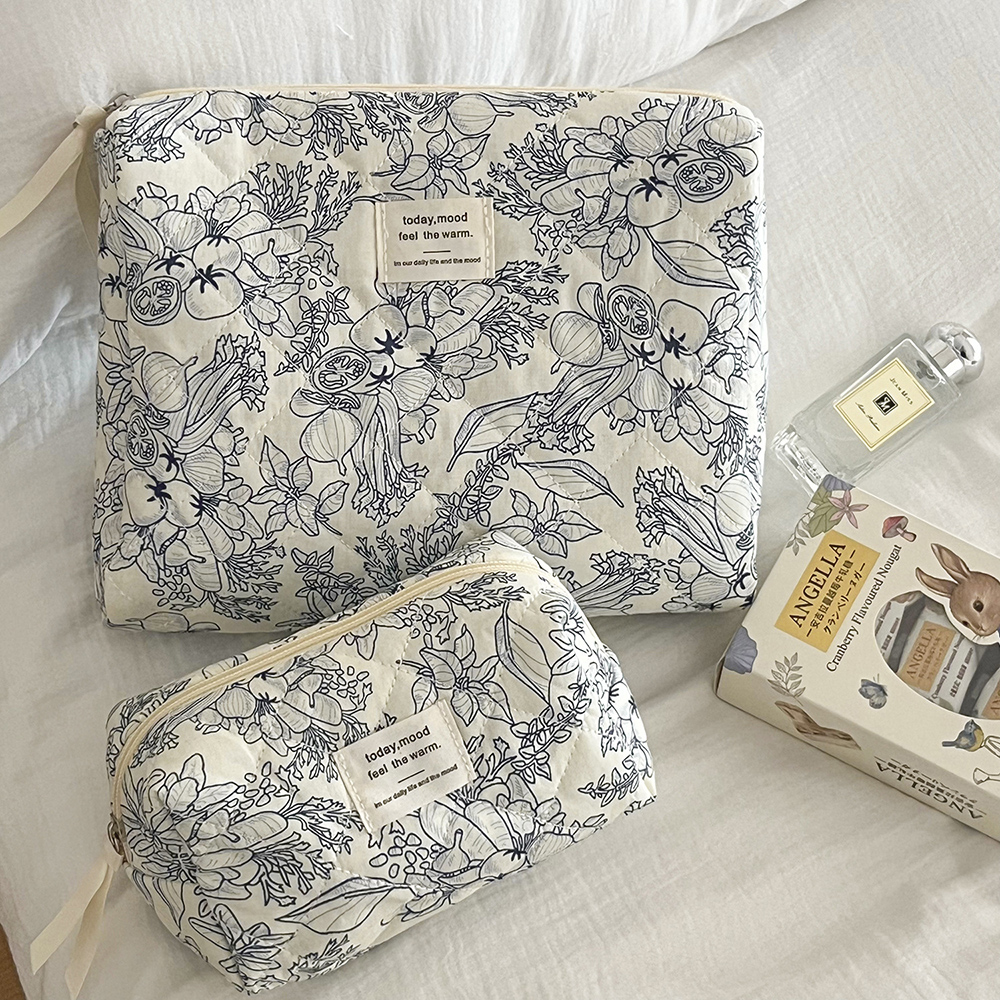 Skincare Dior - Wholesale Vintage Flower Women Cosmetic Bag