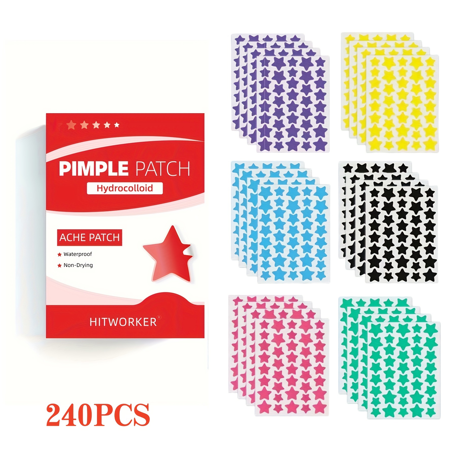 240/720/960 pcs 6-Color Star P - Skincare You ulasan dan harga