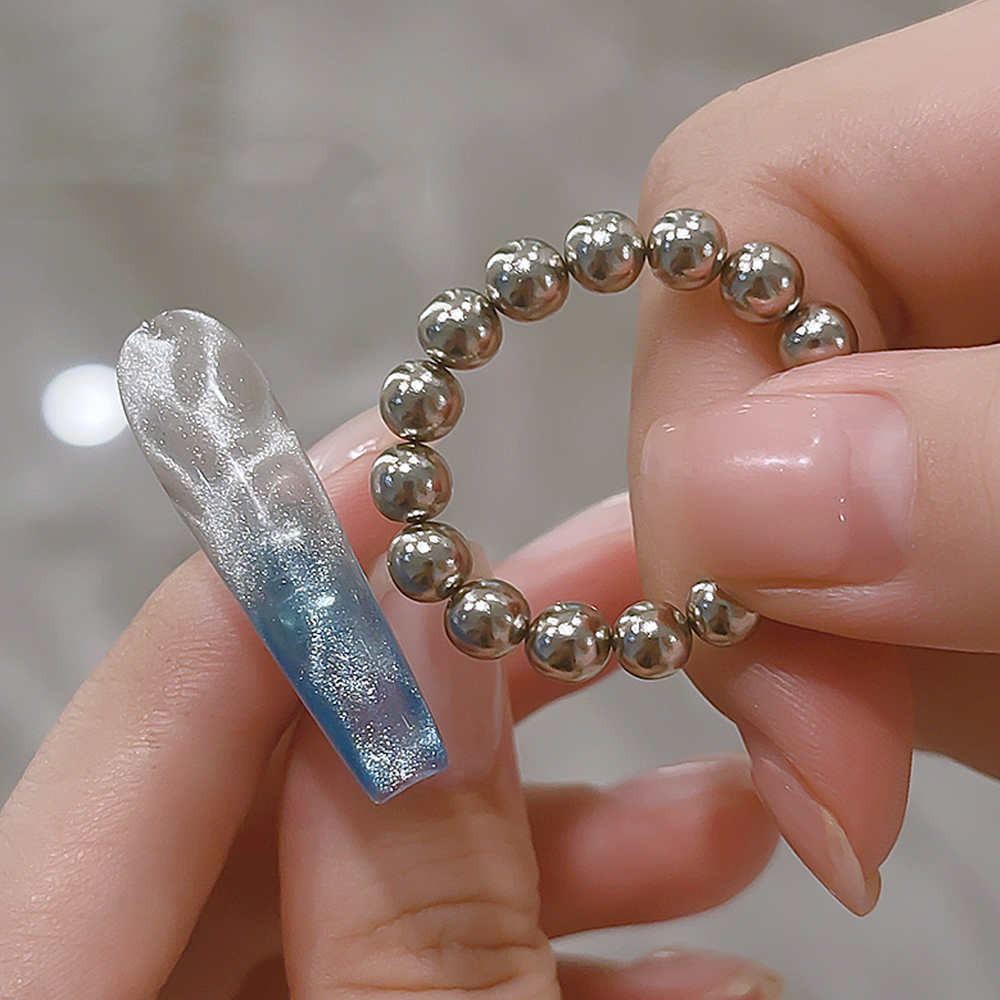 20pcs Round Nail Magnetic Bead - Cucumber Cooling Gel ulasan dan harga