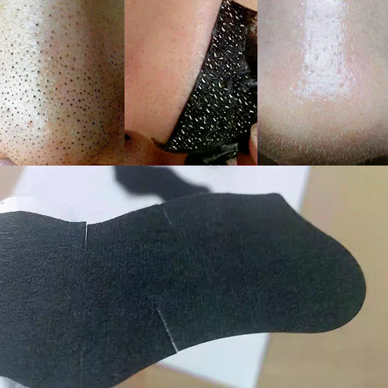 10Pcs Bamboo Charcoal Blackhea - Charcoal Pore Strip ulasan dan harga