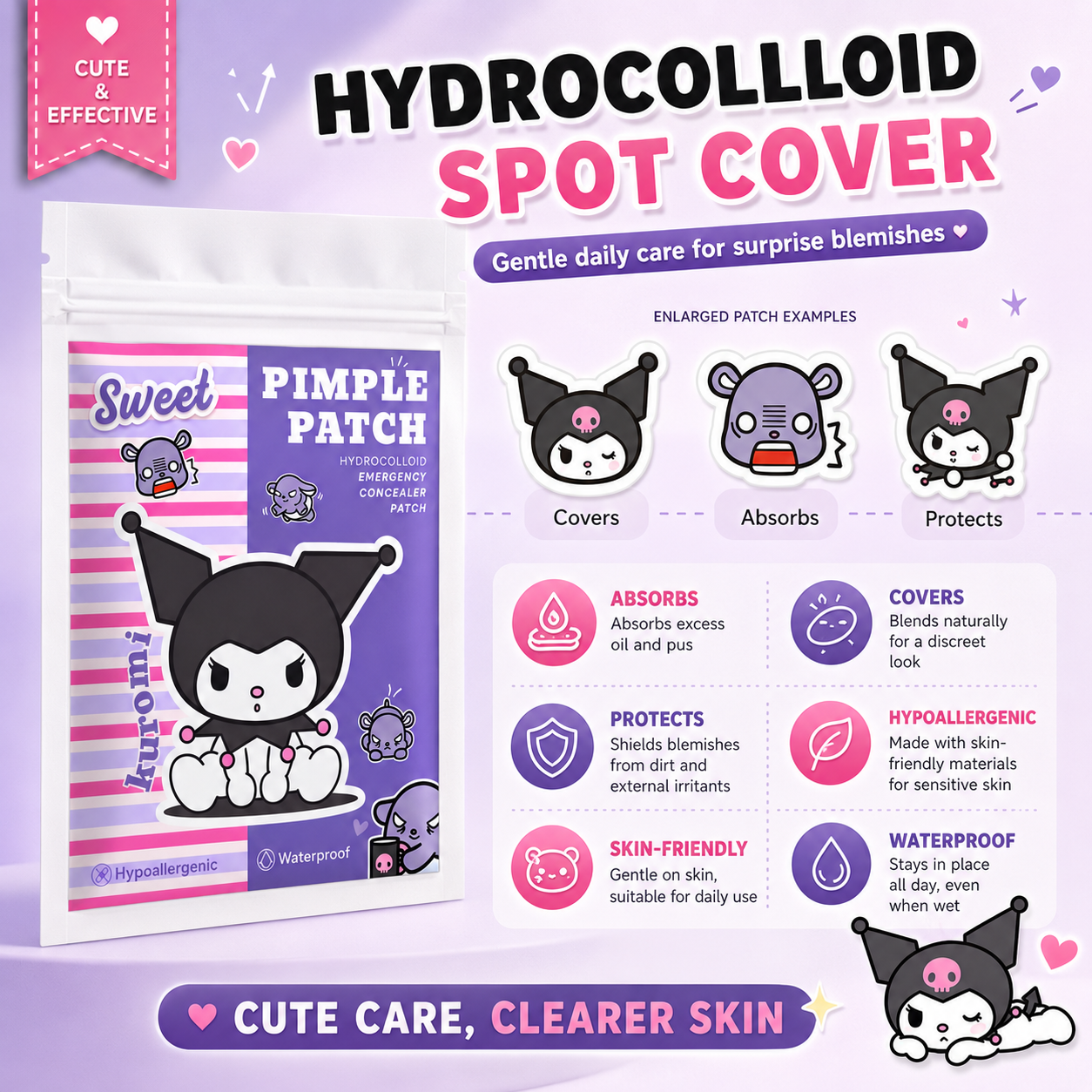 Hello Kitty Cute Pimple Patche - Skincare You ulasan dan harga