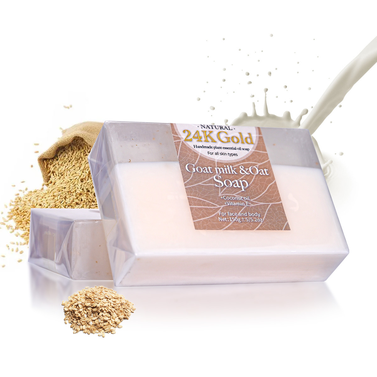 24K Gold Foil Oat Goat Milk Ha - Skincare Oat ulasan dan harga
