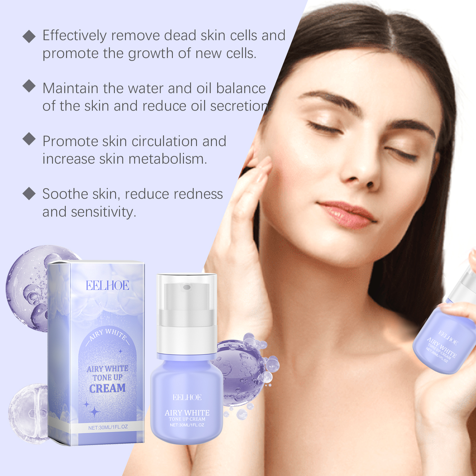 Natural Face Moisturizer Cream - Skincare Oat ulasan dan harga