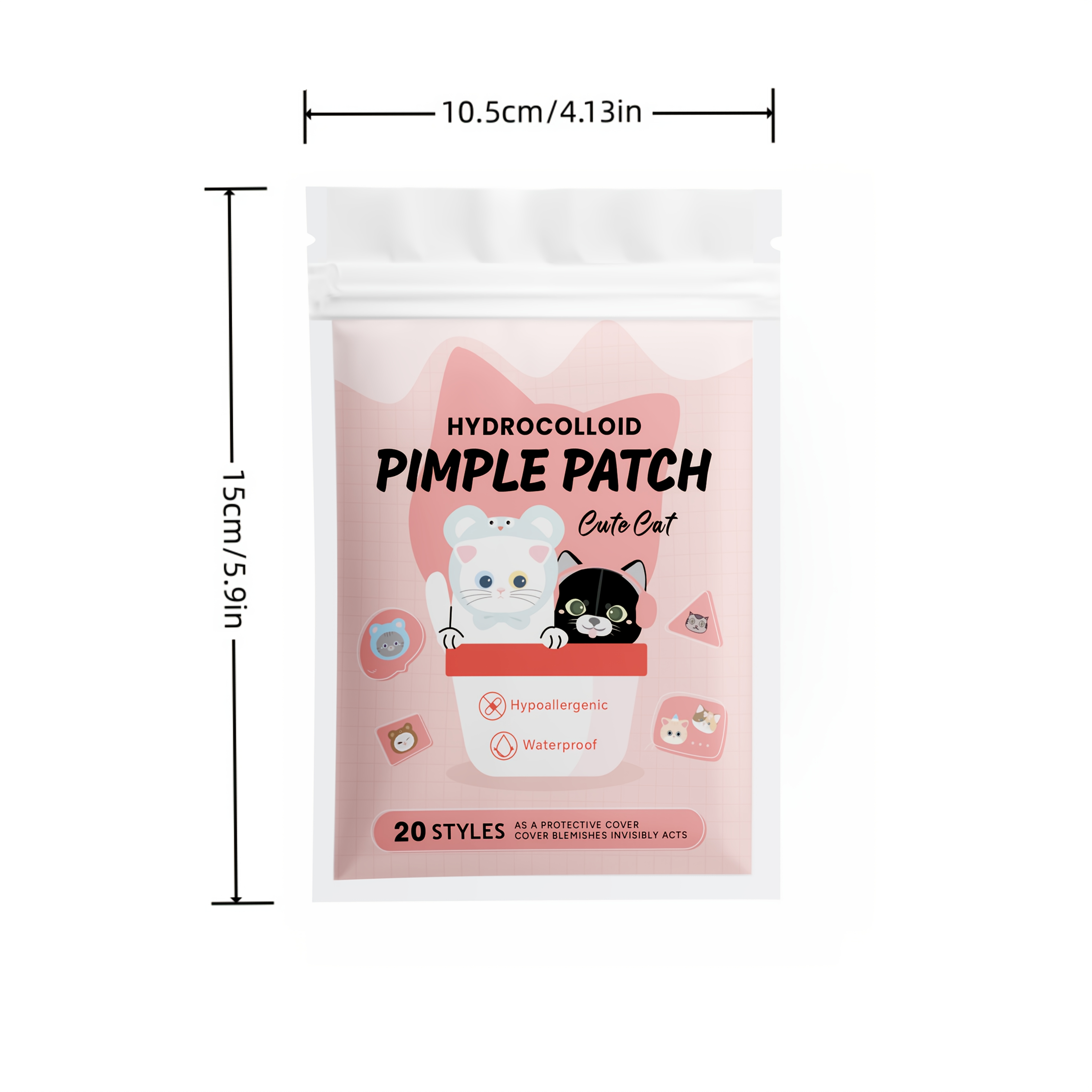 100pieces cute cat Pimple patc - Skincare You ulasan dan harga