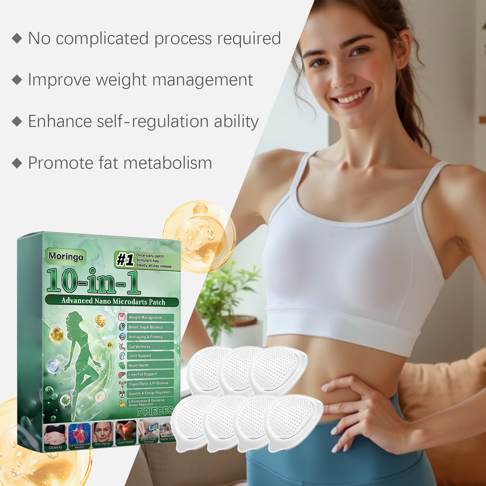 10in1 Moringa Microdart Patch  - Skincare You ulasan dan harga