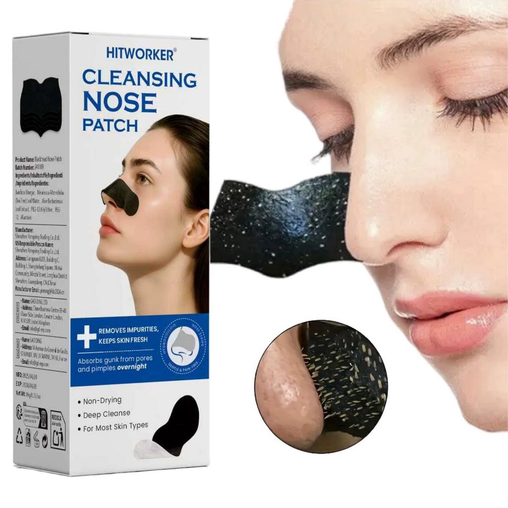 Unisex Blackhead Remove Mask N - Charcoal Pore Strip ulasan dan harga