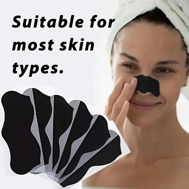 Unisex Blackhead Remove Mask N - Charcoal Pore Strip ulasan dan harga