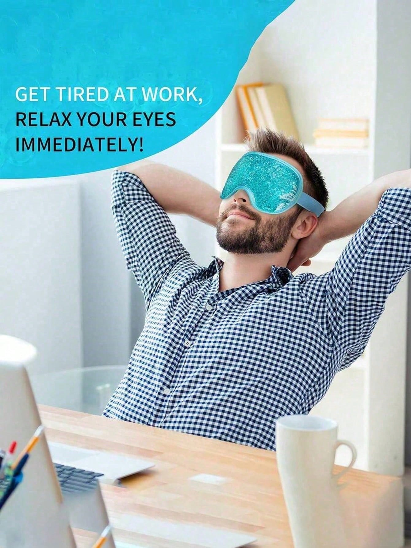 Reusable Cooling Gel Eye Mask  - Skincare You ulasan dan harga